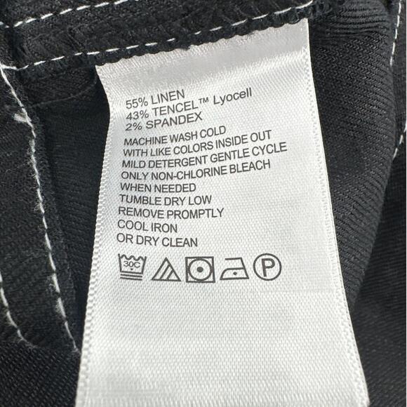 Tommy Bahama Black Palm-A-Dora Split-Neck Sheath Dress Size XL - Picture 9 of 10